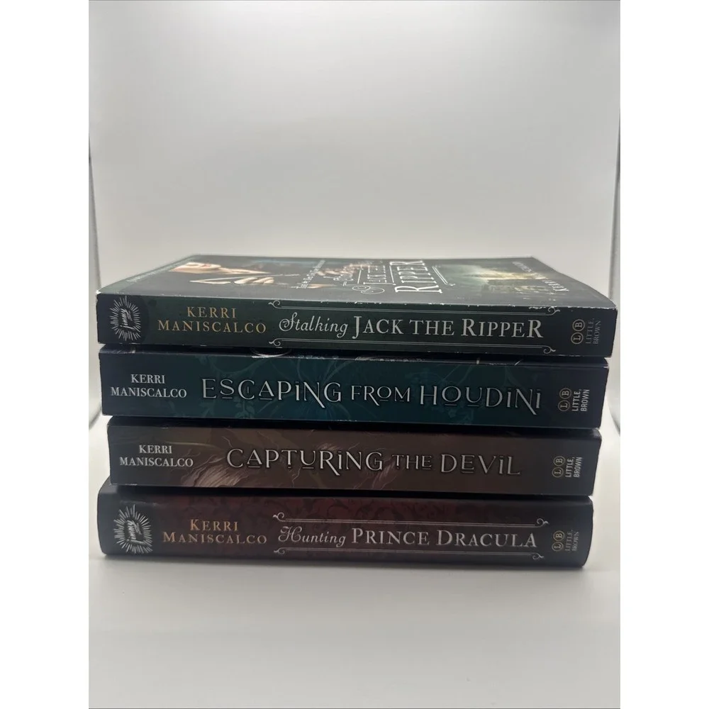 Kerri Maniscalco Stalking Jack the Ripper Series 4-Book Lot Mystery